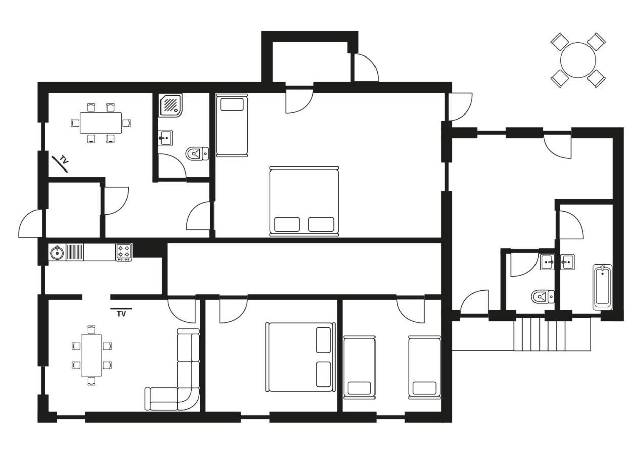 Apartma Raft, Bovec Zewnętrze zdjęcie